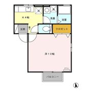 アクシス真鍋の間取り画像