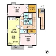 シャルマンおおたかの森の間取り画像