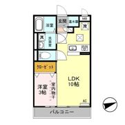 エスポワールの間取り画像