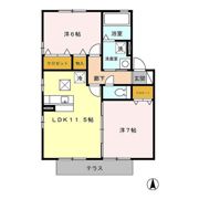 Radius Aの間取り画像