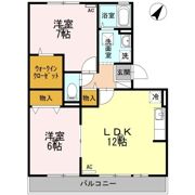グランパルクの間取り画像