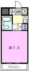 メゾン清風の間取り画像