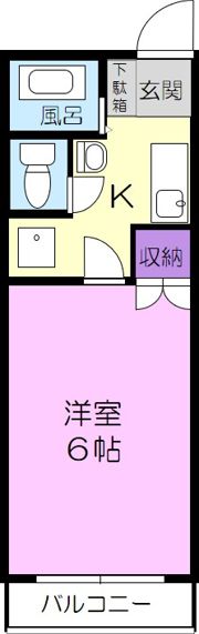 B・Bハイツの間取り画像