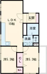 秋篠サンパレス2号棟の間取り画像