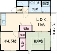 オークウッドの間取り画像