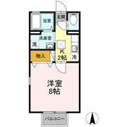サンセール・カンザキ B棟の間取り画像