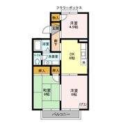 レジデンスKASUYAの間取り画像