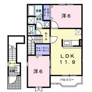 カーサ・セレッソの間取り画像