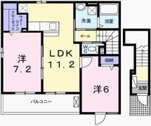レジデンス Kの間取り画像