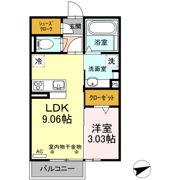 グリーンティア Bの間取り画像