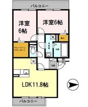 プリンシプル Ⅲ棟の間取り画像