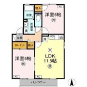 ソワール ド オウジ A棟の間取り画像