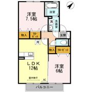 ピエスの間取り画像