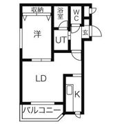 ビッコロ上町の間取り画像