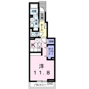 エルハーベン塩屋 Aの間取り画像