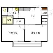 サンライフ若の宮の間取り画像