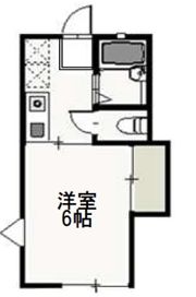 ディナ東岡山の間取り画像