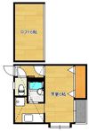 ポラリス井尻Ⅴの間取り画像