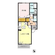 ファーストライフ Bの間取り画像