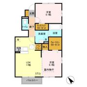 グリーンコート 六番館の間取り画像