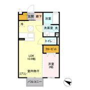 クレールコートの間取り画像