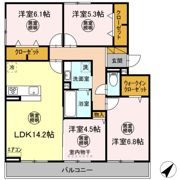 リリー アネラの間取り画像