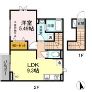 フルールの間取り画像