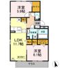 D-room OMODAKA B棟の間取り画像
