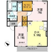 コンフォール桜の間取り画像