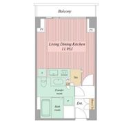 ミュプレ矢場町の間取り画像