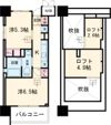 エステムコート名古屋駅前COREの間取り画像