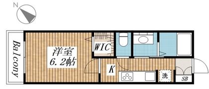 アリュールの間取り画像