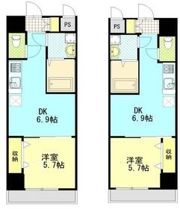 ラ シャンスKanaikeの間取り画像
