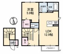 ディアメゾンの間取り画像