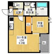 REGALEST 87g宇品（ハナジーウジナ）の間取り画像