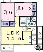 パール・カーサAの間取り画像