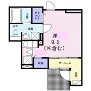 アジュールⅡの間取り画像