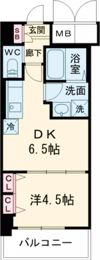 エステムコート三宮駅前IIアデシオンの間取り画像