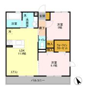 LA PORTE 12Q4の間取り画像