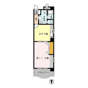 カラット中川の間取り画像