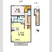 プレジールの間取り画像