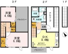 グランアヴァンティⅡ B棟の間取り画像