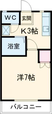 グランデージュFUJI Bの間取り画像