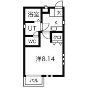 A-legato大喜の間取り画像