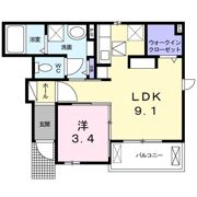 ブローム サマーの間取り画像