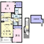 クワイエットハイツEの間取り画像