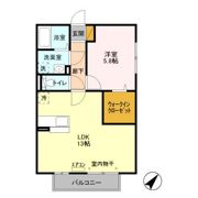 エスペランサ Ⅱの間取り画像
