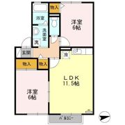 サンセールVIE Aの間取り画像