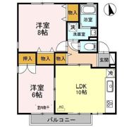 グリーンピアマスダ Bの間取り画像