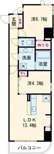 アン・ソレイユの間取り画像